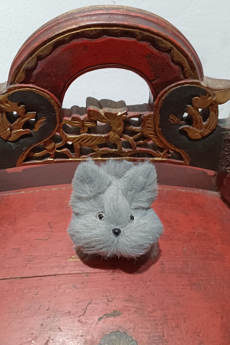 Handmade Small Pipe Cleaner Fury Kitten