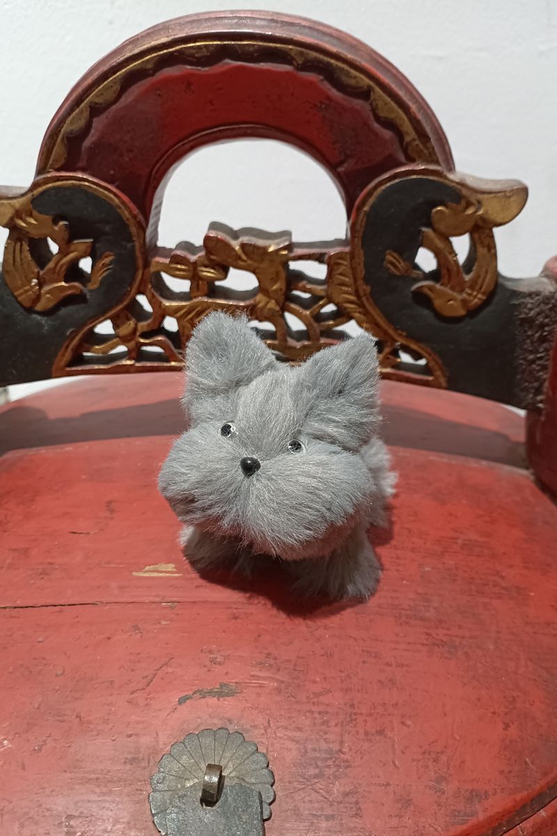 Handmade Small Pipe Cleaner Fury Kitten