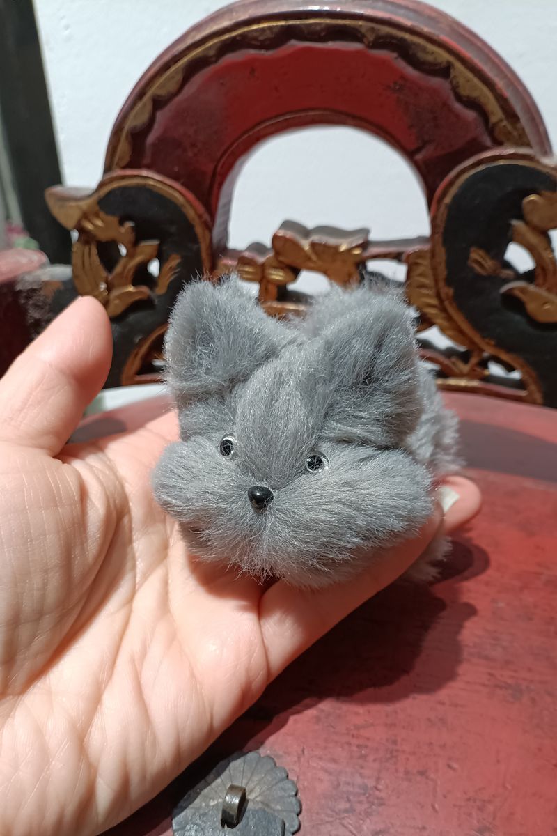 Handmade Small Pipe Cleaner Fury Kitten