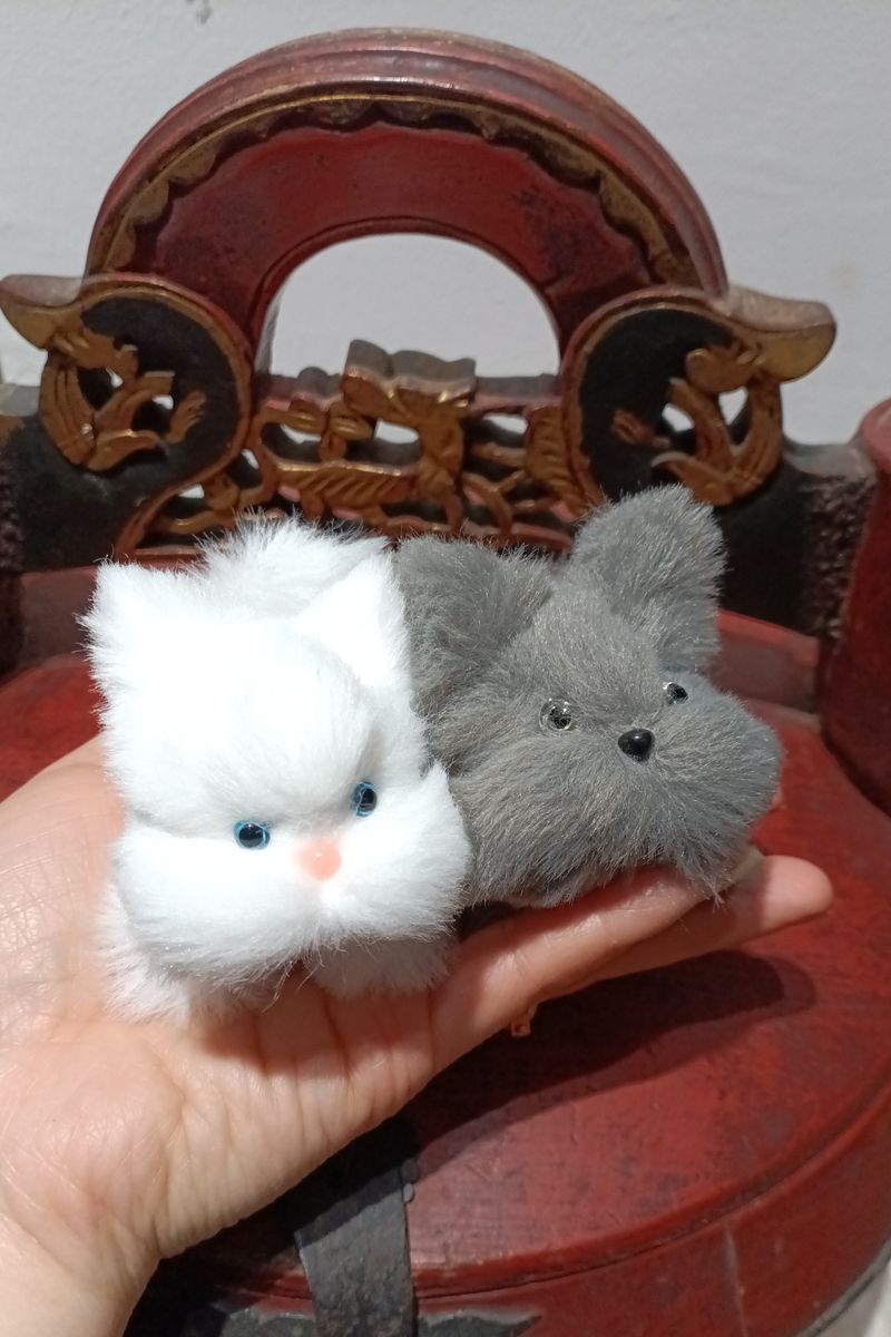 Handmade Small Pipe Cleaner Fury Kitten